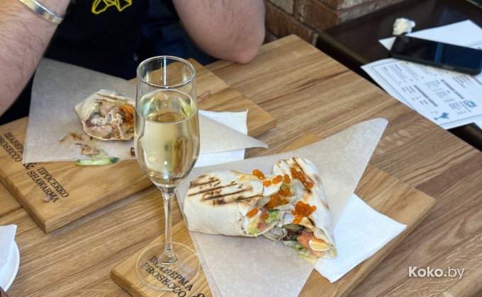 Shawarma prosecco / Шаурма просекко - галерея 21
