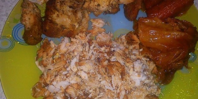 Сандвич с запеченной в мультиварке курицей