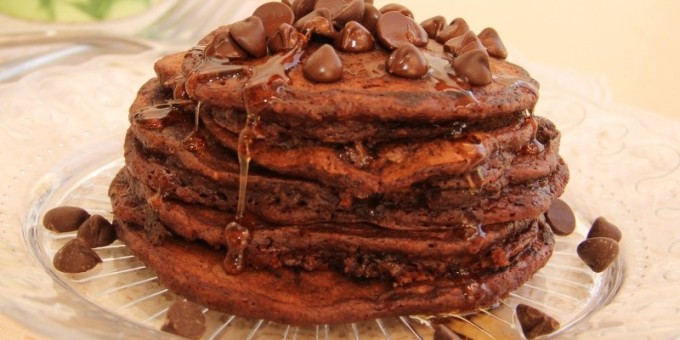 Шоколадно-кофейные блины "Негритята" на языческий праздник Масленицы