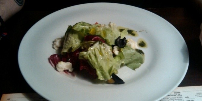 Очень странный салат с шариками лосося фром Гудвин, г. Минск