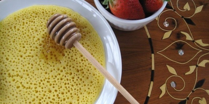 Пористые Марокканские блинчики - Beghrir