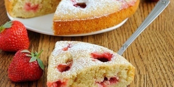 Итальянский клубничный тарт