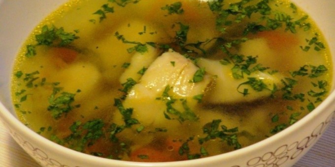 Суп "Рыбный пир"