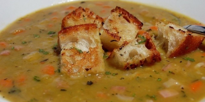 Гороховый суп-пюре за 30 минут