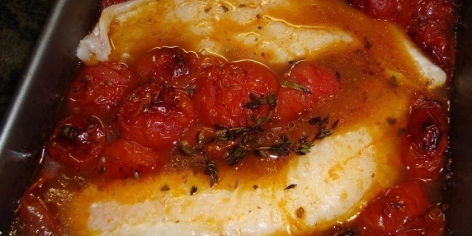 Треска под томатным маринадом в мультиварке