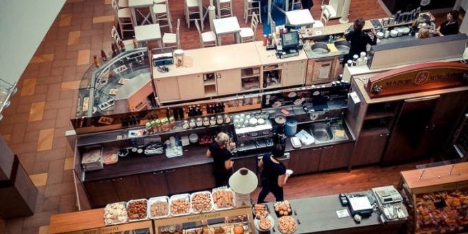 Сеть кофейных заведений «?vie?ia Kava» в Вильнюсе