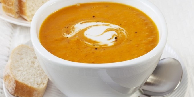 Суп-пюре из тыквы