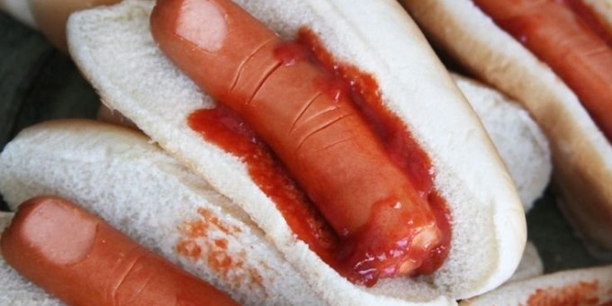 Адские хот-доги на Хэллоуин