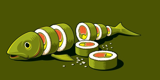 Повар одного из минских ресторанов «Sushi House (Суши Хаус)» приготовил суши на высоте 1 км