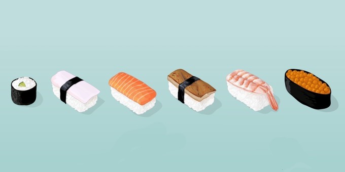 Суши-бар «Gravitan (Гравитан)» в Варшаве — ешь сколько хочешь за 15$