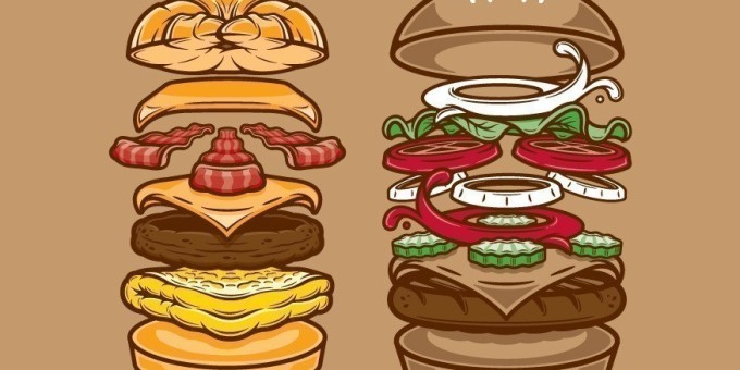 Кафе «ENZO (Энзо)» — "Барбекю" и "Чемпион" бургеры по 70 000, стоит попробовать или нет