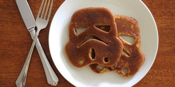 Блинчики в стиле Звёздных войн