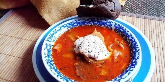 Традиционные супы русской национальной кухни