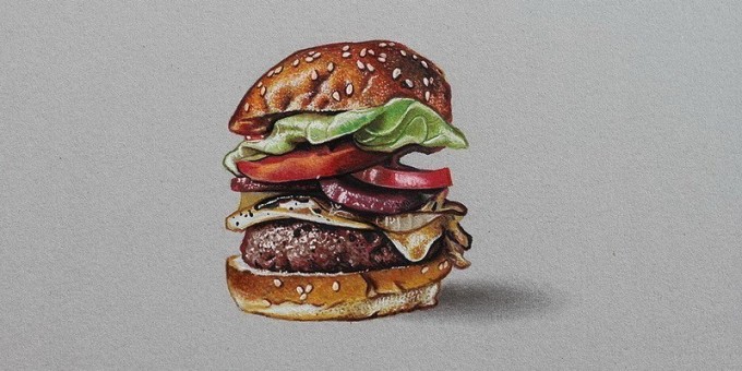 «BURGER BOX» — лавка с бургерами, под крышей ресторанного комплекса «Food Republic»