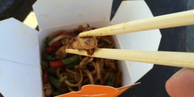 Доставка китайской еды «WOK (Вок)» — когда коробка с лапшой действительно большая, но толку мало!