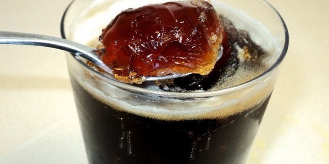 Желе из Кока-Колы без калорий