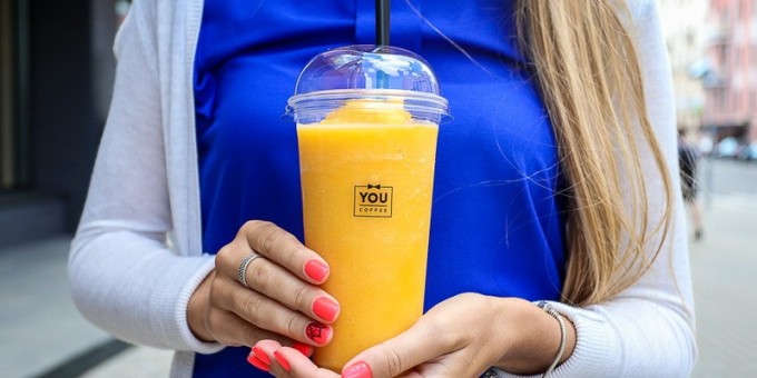 Натуральные смузи по адекватной цене в кофейне «You Coffee»