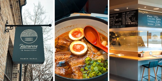 Пересекли границу Литвы, чтобы затестить их вариацию на рамэн и сравнить с нашим