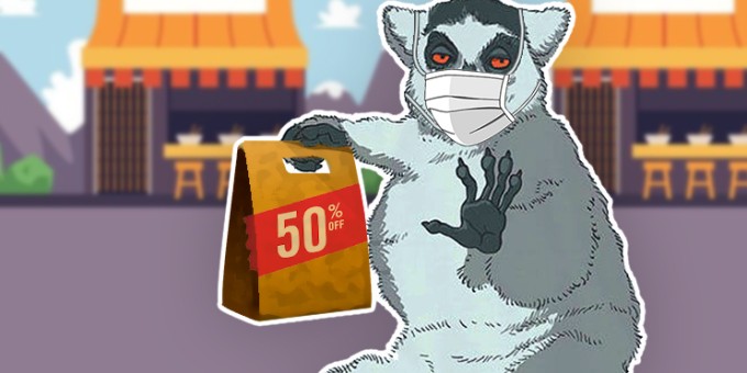Какие заведения делают скидку от 30 до 50%, если брать еду навынос в коронавирус