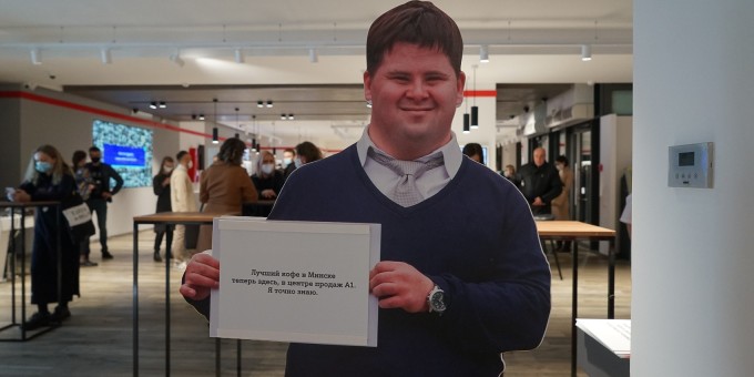 Как выглядит вторая кофейня «Инклюзивный бариста открывшаяся в гнезде А1