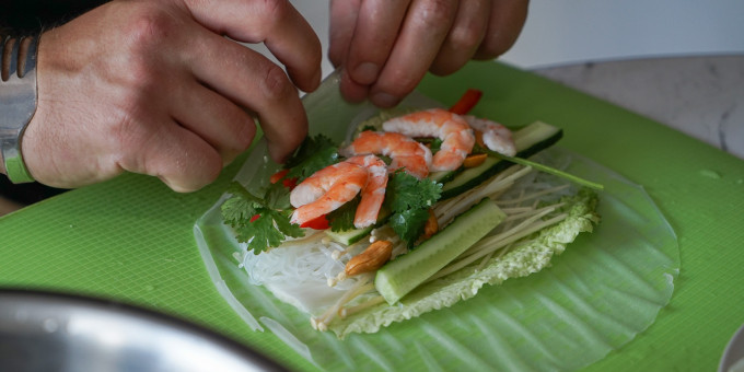 После этого блюда меня позвали жениться. Показываю, как приготовить дико вкусные спринг-роллы