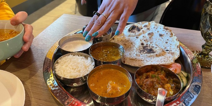 Сходили за Чикен карри в новую индийскую харчевню «Масала»