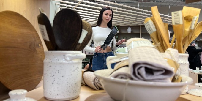 В Минске открылся убийца лавки для богатых «Зара Хоум» - магазин белорусских товаров «Да дому». Посмотрел на цены