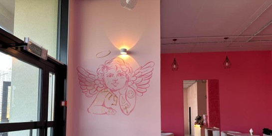 Новая мохнатая кофейня «Пинк Клауд» в розовых тонах. Девочки, готовимся визжать, выезжать!