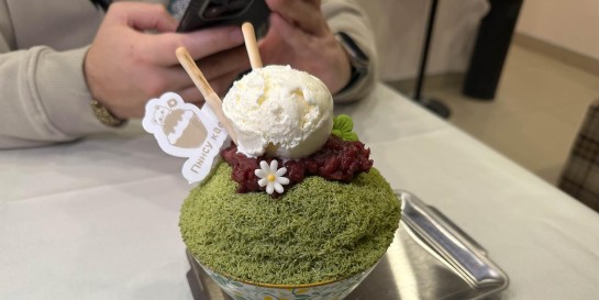 Какой на вкус самый популярный корейский десерт, который начали делать у нас в новой китайской кофейне «Пинсу»