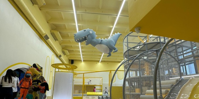 Не едой едины. Запустил барсука на батуты в новый центр спортивных развлечений «Хиро Парк» для детей и взрослых!