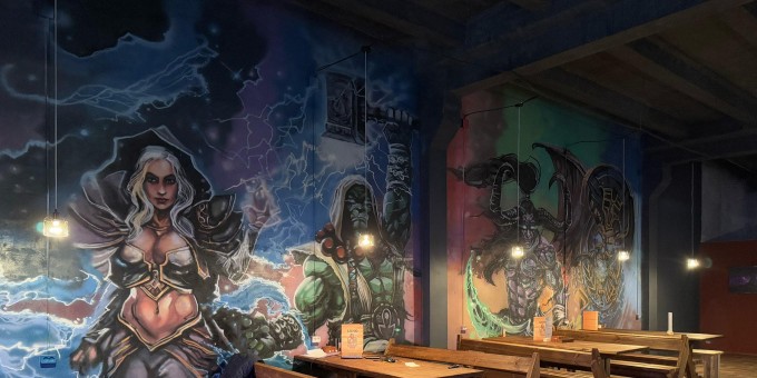 Из чего готовят полный обед за 10 рублей в новой тематической таверне «Ворлд оф баркрафт» для гиков и фанатиков игрищ