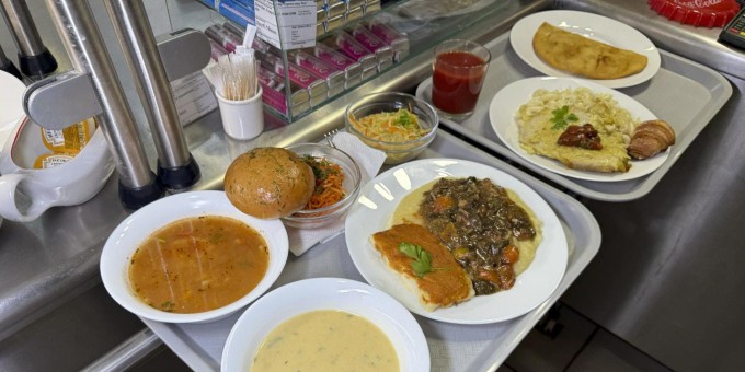 У меня только 13 рублей! Сколько стоит пообедать в новой столовой «Нововилка» при фабрике «Милавица»