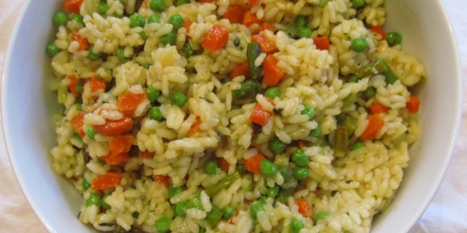 Кухня Италии: ризотто "Примавера"