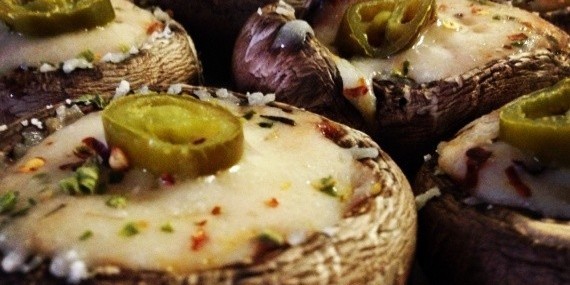 Вкусная и полезная пицца в грибах