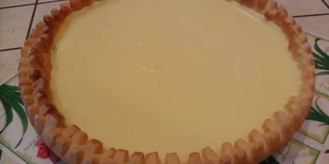 Гигантский сметанник, много сметаны мало теста