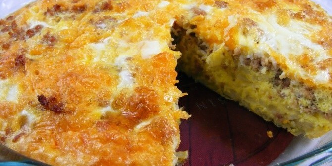 Безумно вкусная домашняя запеканка на завтрак