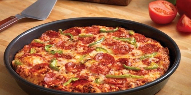Самый вкусный и простой вариант «Настоящая пицца на сковороде»