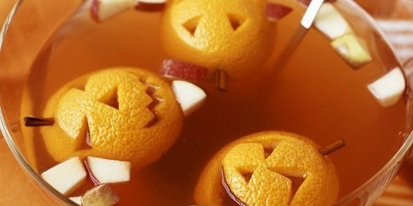 Пунш на Хэллоуин «Адские апельсины»