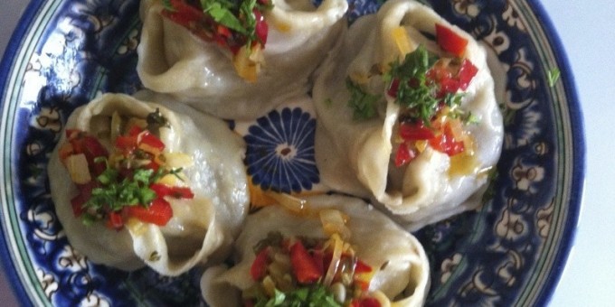 Манты с говядиной и с секретом