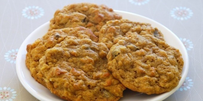 Печенье из овсяных хлопьев и меда