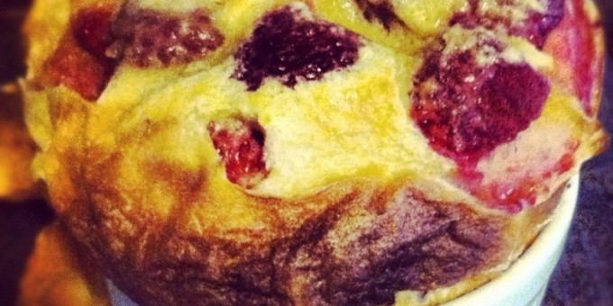 Клафути на завтрак - мой вариант