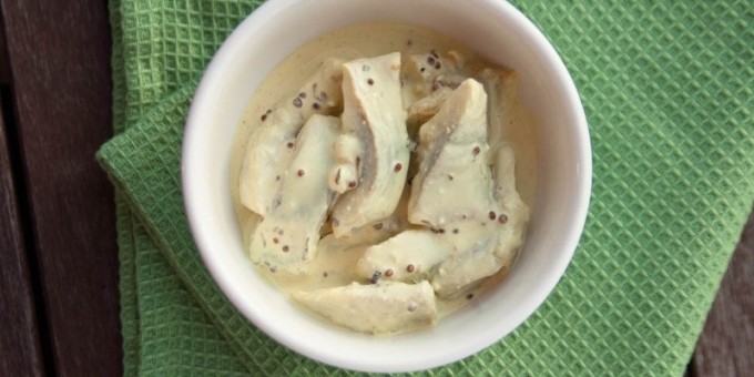 Селедка в горчичном соусе