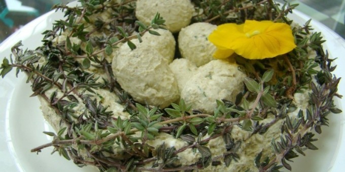 Праздничная закуска «Новогодний венок»