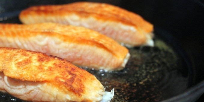 Лосось в медовом соусе