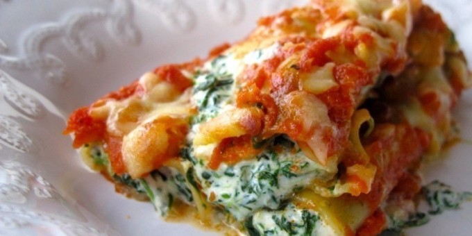 Каннеллони фаршированные
