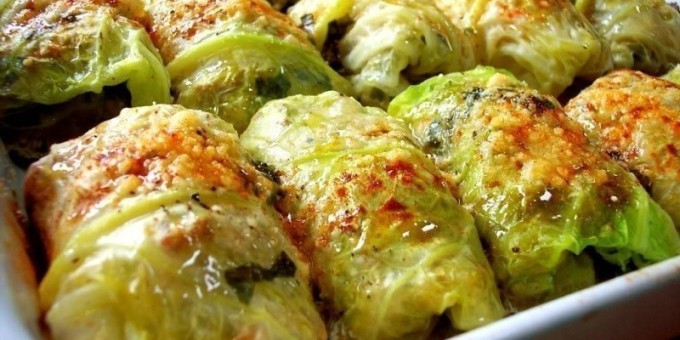 Голубцы из савойской капусты
