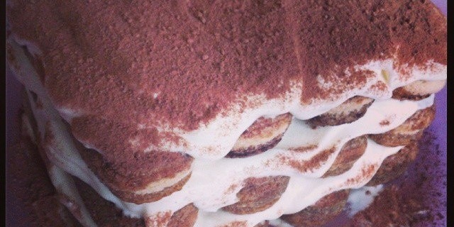 Вот так готовят домашний тирамису