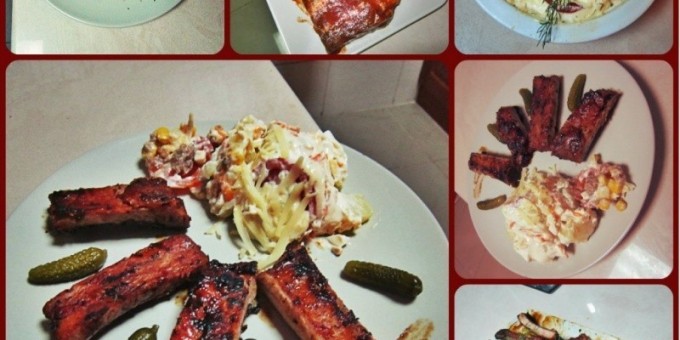 Спросите меня как вкусно приготовить мясо:)