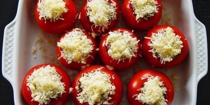 Как приготовить помидоры по вегетариански? + рецепты