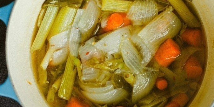 Как приготовить овощной бульон?